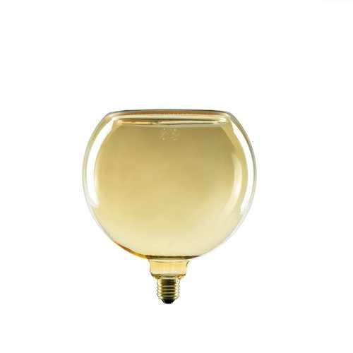 Floating LED Globe 150 gold 