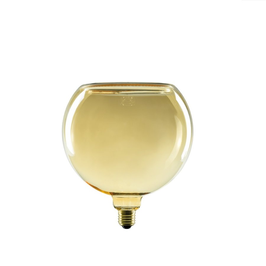 Dimbare LED lichtbron Floating LED Globe 150 gold