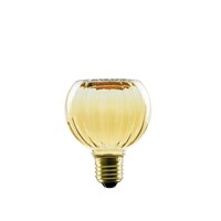 Dimbare LED lichtbron Floating LED Globe 80 straight gold