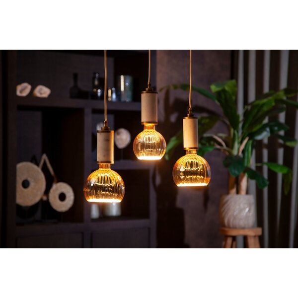 Segula Dimbare LED lichtbron Floating LED Globe 125 straight gold