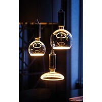 Dimbare LED lichtbron Floating LED Globe 125 gold