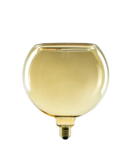 Floating LED Globe 300 gold 
