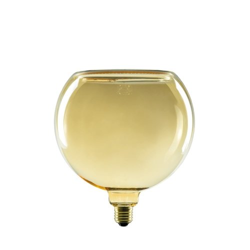 Floating LED Globe 300 gold 