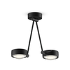 Occhio 2-lichts plafondlamp Sento LED Soffito Due Up 30 Occhio 2-lichts plafondlamp Sento LED Soffito Due Up 30