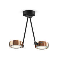 Occhio 2-lichts plafondlamp Sento LED Soffito Due Up 30