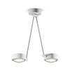 Occhio 2-lichts plafondlamp Sento LED Soffito Due Up 40