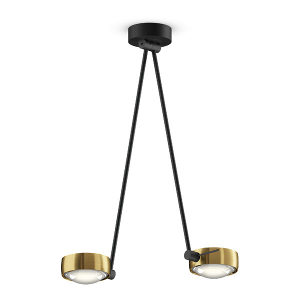 Occhio 2-lichts plafondlamp Sento LED Soffito Due Up 60