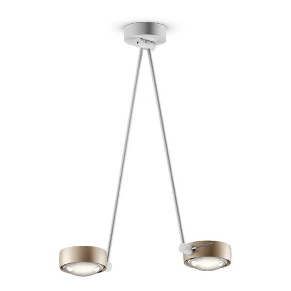 Occhio 2-lichts plafondlamp Sento LED Soffito Due Up 60