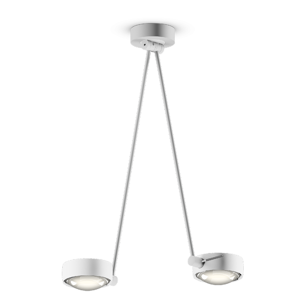 Occhio 2-lichts plafondlamp Sento LED Soffito Due Up 60