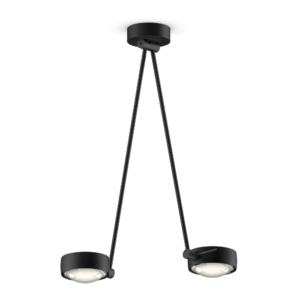Occhio 2-lichts plafondlamp Sento LED Soffito Due Up 60