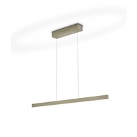 In hoogte verstelbare en (Dim to Warm) dimbare hanglamp Linda met geïntegreerde LED - Lengte 112 cm