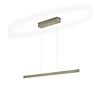 Knapstein In hoogte verstelbare en dimbare hanglamp Linda met geïntegreerde LED | Lengte 132 cm