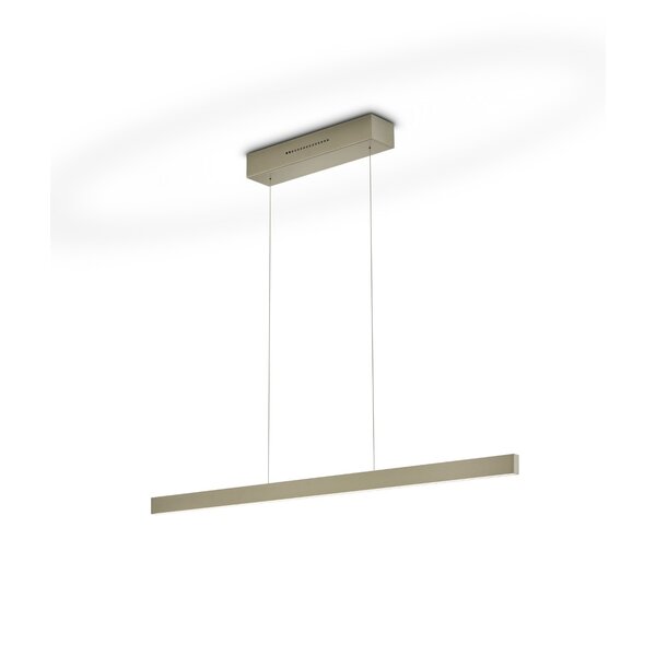 Knapstein In hoogte verstelbare en (Dim to Warm) dimbare hanglamp Linda met geïntegreerde LED - Lengte 132 cm