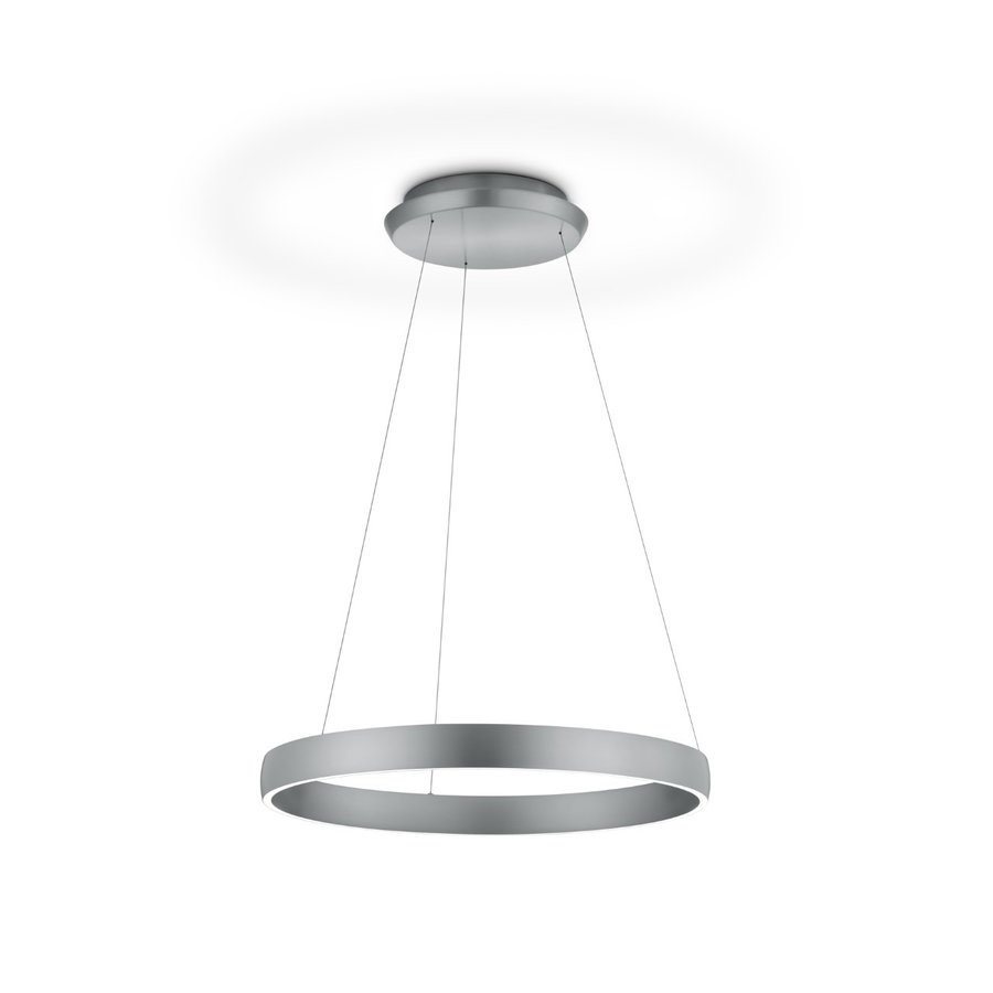 In hoogte verstelbare en (Dim to Warm) dimbare hanglamp Sara met geïntegreerde LED - Ø 60 cm