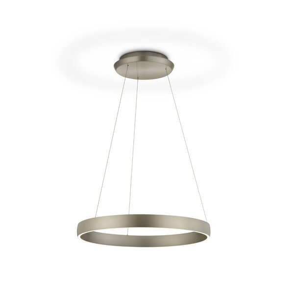 Knapstein In hoogte verstelbare en (Dim to Warm) dimbare hanglamp Sara met geïntegreerde LED - Ø 60 cm