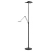 Highlight Dimbare uplight met leesarm New Sapporo met geïntegreerde LED