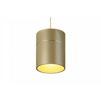 In hoogte verstelbare en dimbare 1-lichts hanglamp Tudor M met geïntegreerde LED