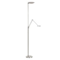 (Dim to Warm) dimbare uplight met leesarm New Geneva met geïntegreerde LED