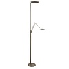 Highlight Dimbare uplight met leesarm New Geneva met geïntegreerde LED Highlight Dimbare uplight met leesarm New Geneva met geïntegreerde LED