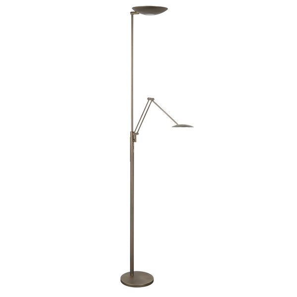 Highlight Dimbare uplight met leesarm New Geneva met geïntegreerde LED