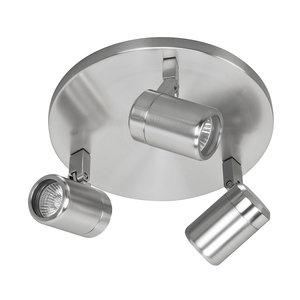 Highlight Kantelbare én draaibare 3-lichts opbouwspot Rain