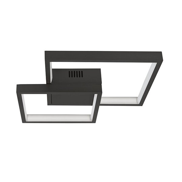 Highlight 3-staps dimbare plafondlamp Piazza met geïntegreerde LED - L 32 cm