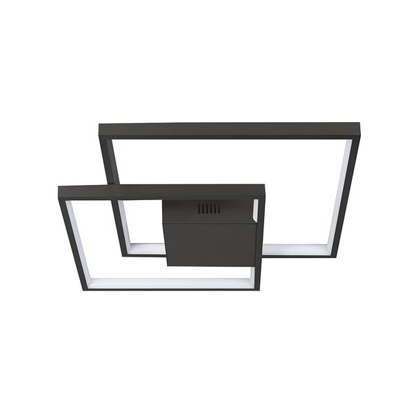 Highlight 3-staps dimbare plafondlamp Piazza met geïntegreerde LED - L 42 cm