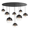 Highlight 8-lichts hanglamp Fantasy Globe