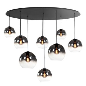 Highlight 8-lichts hanglamp Fantasy Globe