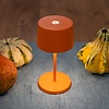 Zafferano Dimbare, draagbare en oplaadbare tafellamp Olivia Mini met geïntegreerde LED