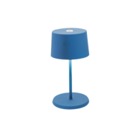 Dimbare, draagbare en oplaadbare tafellamp Olivia Mini met geïntegreerde LED