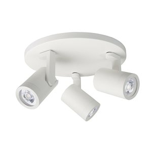 Highlight Kantelbare én draaibare ronde 3-lichts opbouwspot Halo