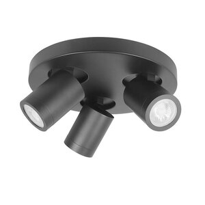 Highlight Ronde 3-lichts opbouwspot Oliver - IP44