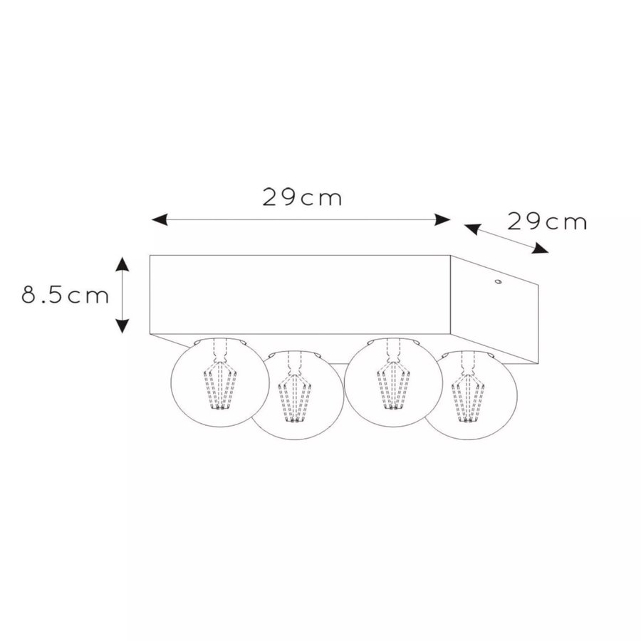 Plafondlamp Surtus