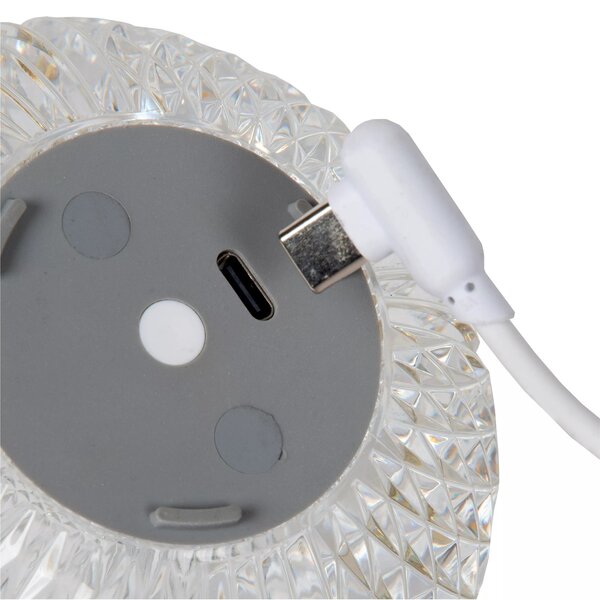 Lucide Snoerloze én 3-staps dimbare tafellamp Cintra met geïntegreerde LED |  Ø 11 cm