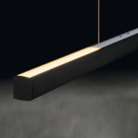 'Dim to Warm' dimbare én in hoogte verstelbare hanglamp Xena XS met geïntegreerde LED - Lengte 90 cm