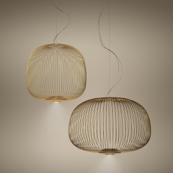Foscarini Hanglamp Spokes 2 Midi met geïntegreerde LED