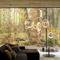 DCW Éditions 5-lichts hanglamp Focus x5 met geïntegreerde LED