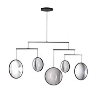 DCW Éditions 5-lichts hanglamp Focus x5 met geïntegreerde LED