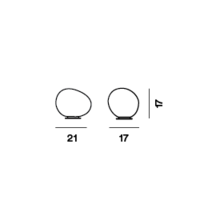 Foscarini Dimbare tafellamp Gregg Midi