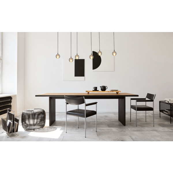Masterlight 6-lichts hanglamp Bubbles met geintegreerde LED - L 130 cm x B 25 cm