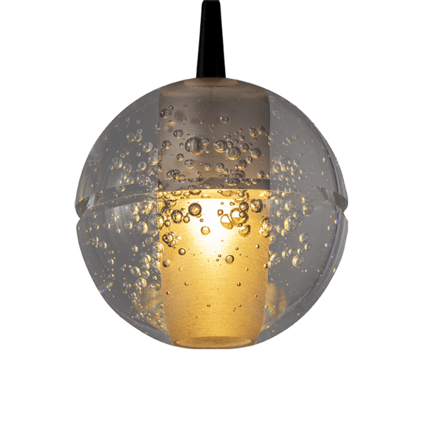 Masterlight 6-lichts hanglamp Bubbles met geintegreerde LED - L 130 cm x B 25 cm