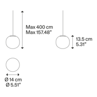 Hanglamp Volum