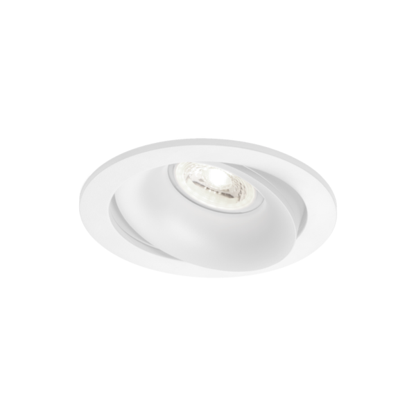 Wever & Ducré Kantelbare en draaibare inbouwspot Rony 1.0