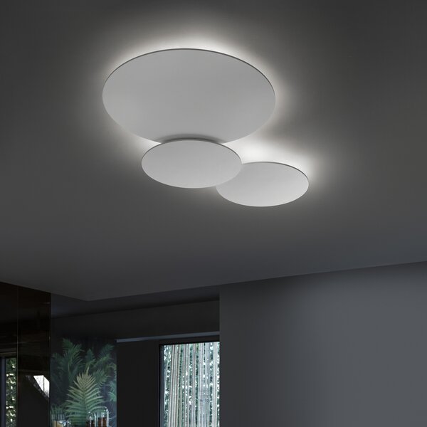 Lodes Dimbare wand-plafondlamp Puzzle Mega Round Large met geïntegreerde LED
