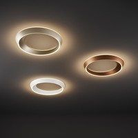Lodes Dimbare plafondlamp Tidal 60 met geïntegreerde LED
