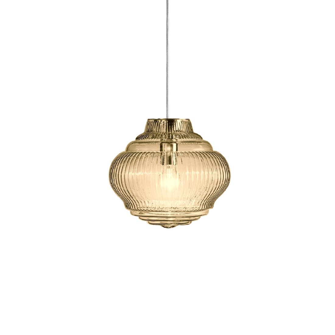 Gewoon ondergeschikt zakdoek Glazen hanglamp Bonnie van het Italiaanse merk Zafferano - Designlamp.nl
