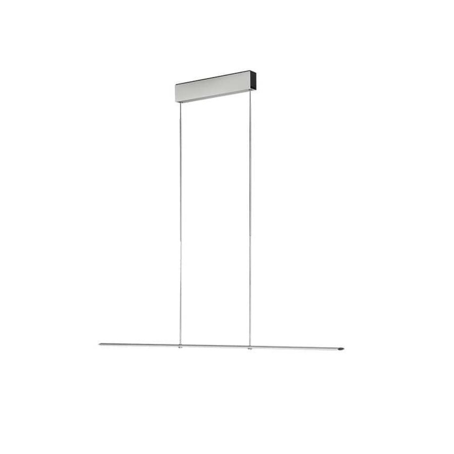 In hoogte verstelbare en dimbare hanglamp Let D met geïntegreerde LED - Lengte 120 cm