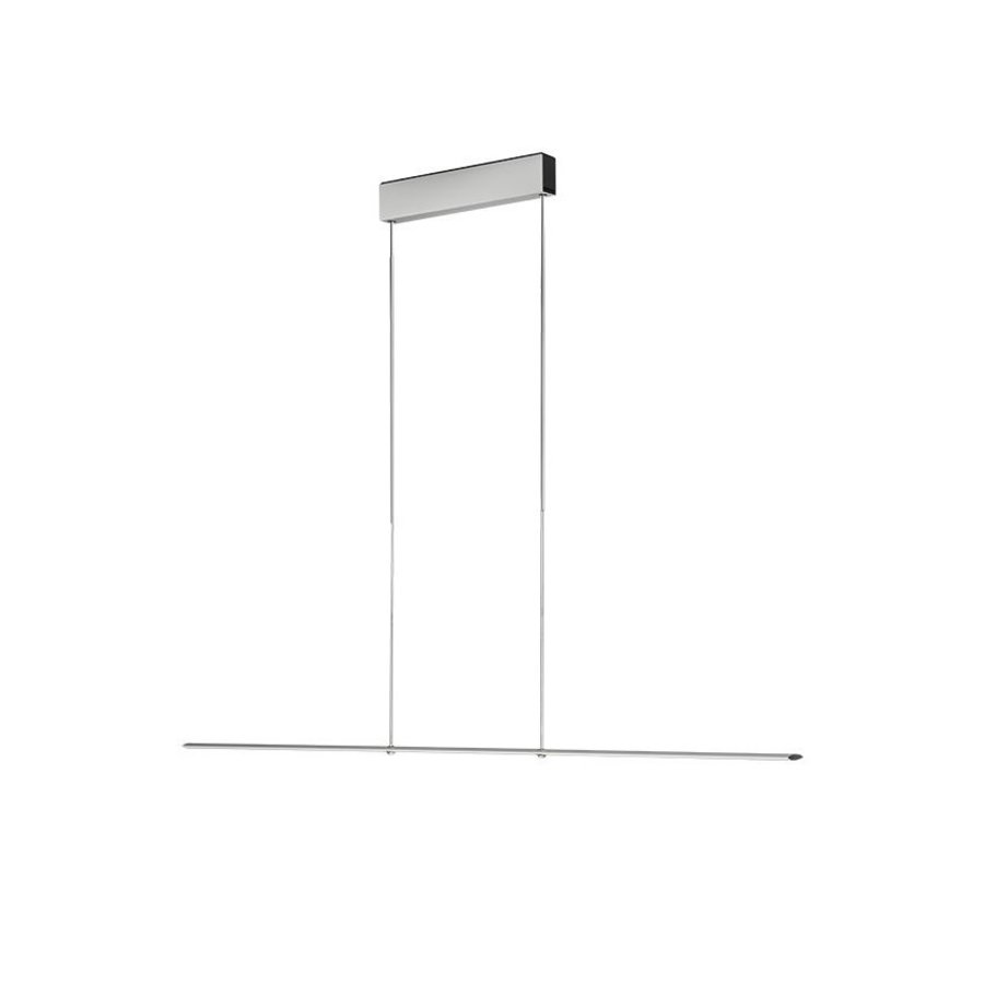 In hoogte verstelbare en dimbare hanglamp Let D 140 met geïntegreerde LED - Lengte 140 cm