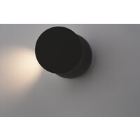 Kantelbare én dimbare wandlamp Dot W120 met geïntegreerde LED